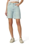 Joe's The Joey Longline Denim Shorts In Down Play