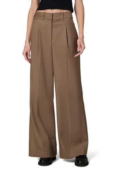 Joe's The Kate Wide Leg Pants In Hazelnut