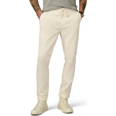 Joe's The Laird Slim Fit Drawstring Pants In White