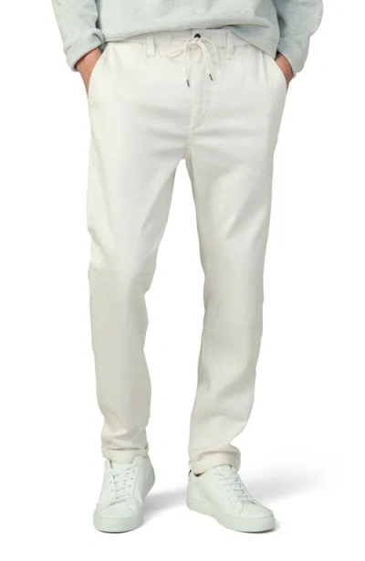 Joe's The Laird Slim Fit Elastic Waist Pants In Sea Salt