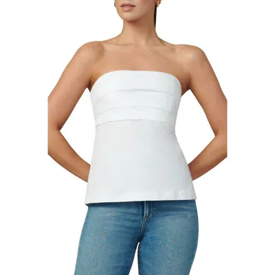 Joe's The Lara Strapless Babydoll Top In White