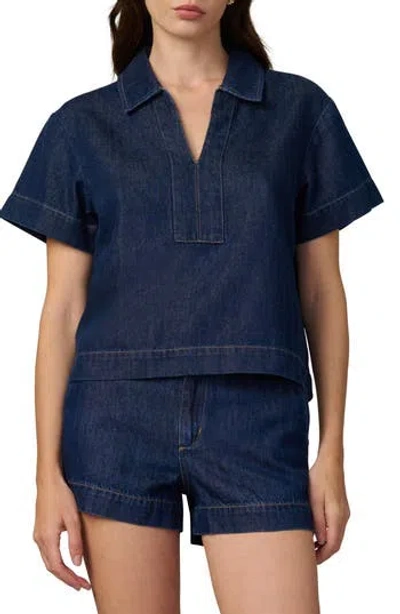 Joe's The Lillian Denim Shirt In Blue
