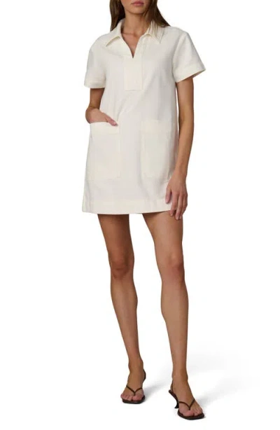 Joe's The Lillian Short Sleeve Denim Dress In White