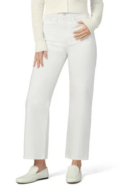 Joe's The Margo Crop Straight Leg Jeans In White