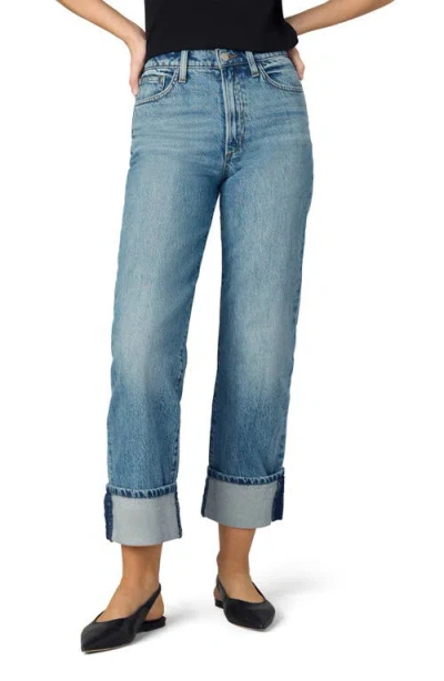 Joe's The Margot Cuffed Straight Leg Jeans In Showdown