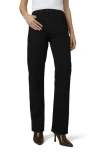Joe's The Margot High Waist Straight Leg Jeans In Black