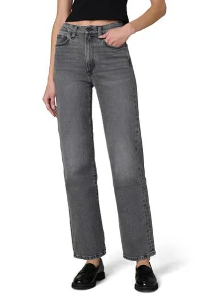 Joe's The Margot High Waist Straight Leg Jeans In Gray