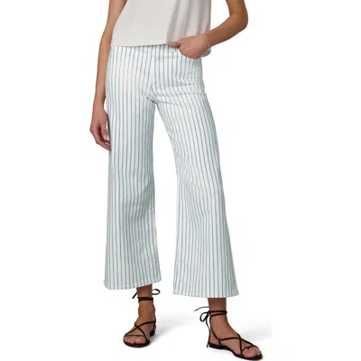 Joe's The Mia High Waist Ankle Wide Leg Jeans In Green