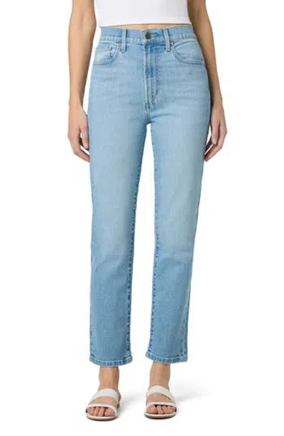 Joe's The Og High Waist Ankle Slim Straight Leg Jeans In Blue