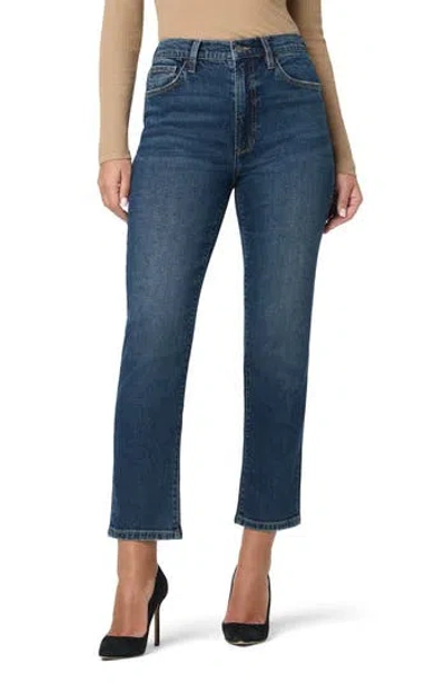 Joe's The Og High Waist Ankle Slim Straight Leg Jeans In Brown