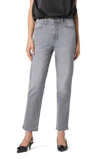 Joe's The Og High Waist Ankle Slim Straight Leg Jeans In Gray
