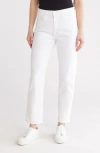 Joe's The Og High Waist Ankle Slim Straight Leg Jeans In White