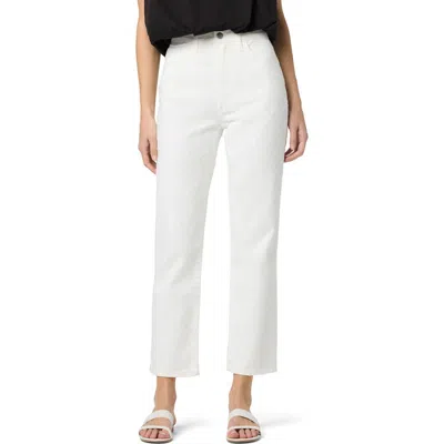 Joe's The Og Textured High Waist Ankle Slim Straight Leg Jeans