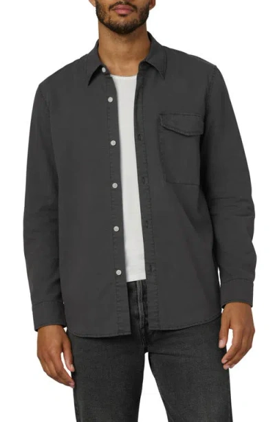 Joe's The Reynolds Workwear Button-up Shirt In Black