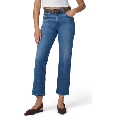Joe's The Sienna High Waist Straight Leg Jeans In Blue