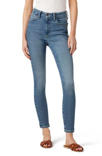 Joe's The Snapback High Waist Honey Ankle Skinny Jeans In Great Smile