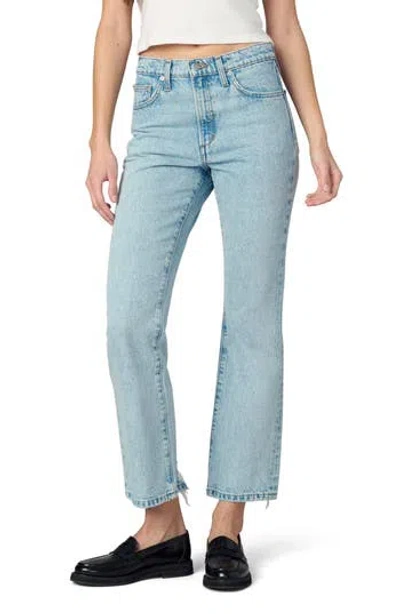 Joe's The Stacey Distressed High Waist Ankle Bootcut Jeans In Multi