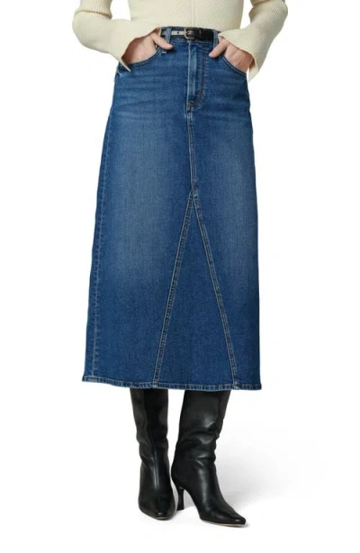Joe's The Tulie Denim Skirt In Cant Wait