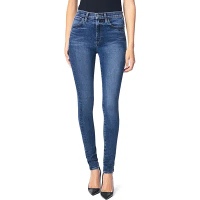 Joe's Twiggy High Waist Long Skinny Jeans In Blue
