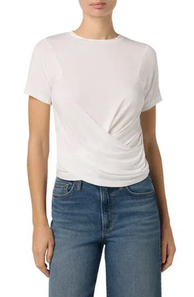 Joe's Twist Wrap T-shirt In White