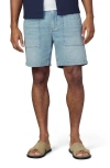 Joe's Utility Chambray Shorts In Brown