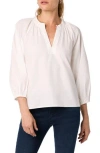 JOE'S JOE'S V-NECK POPLIN TOP