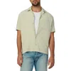 Joe's Viscose Camp Shirt In Sage