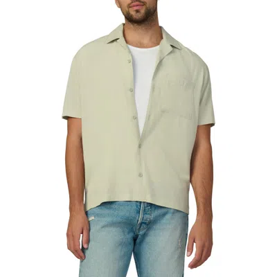 Joe's Viscose Camp Shirt In Sage