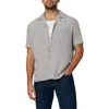 Joe's Viscose Camp Shirt In Stone