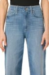 Joe's Wide Leg Ankle Crop Raw Hem Jeans In Peru