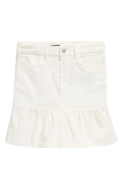 Joe's Kids' Fara Denim Skirt In Cream Twist