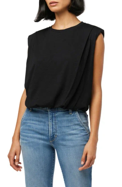 Joe's The Arden Sleeveless Cotton Blend Tank In Black