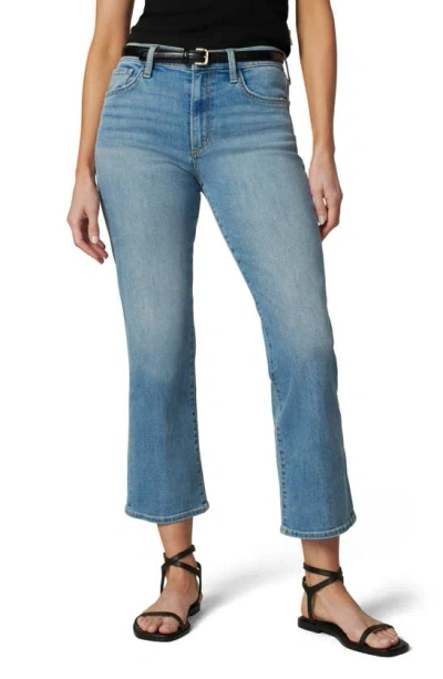 Joe's The Callie High Waist Crop Bootcut Jeans In Unapologetic Blue