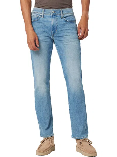 Joe's The Classic Mens Mid-rise Light Wash Straight Leg Jeans In Blue