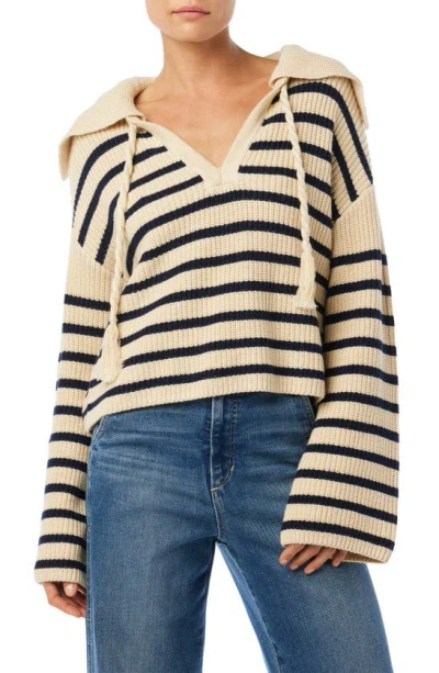 Joe's The Sloane Stripe Hooded Sweater In Breton Stripe