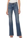 Joe's Womens Denim Split Hem Bootcut Jeans In Blue