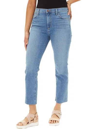 Joe's Womens Tomboy High Rise Slim Jeans In Blue