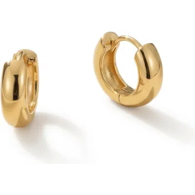 Joey Baby 18k Gold Plated Modern Hoop Earrings