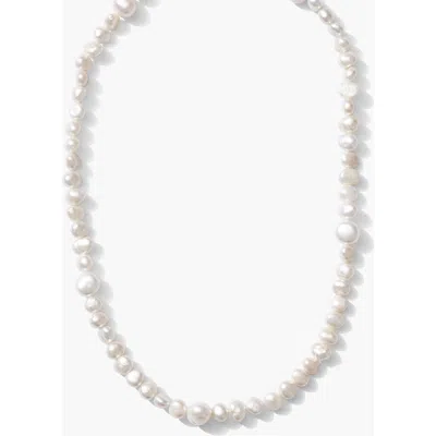 Joey Baby Freshwater Pearl Gold Plated Strand Necklace In Metallic