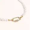 Joey Baby Taylor Freshwater Pearl Necklace - Medium Size In Silver