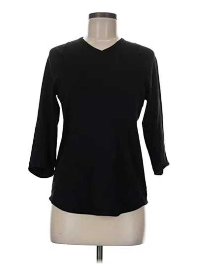 Pre-owned Jofit 3/4 Sleeve T-shirt In Black