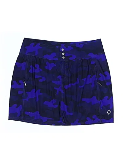 Pre-owned Jofit Active Skort In Blue