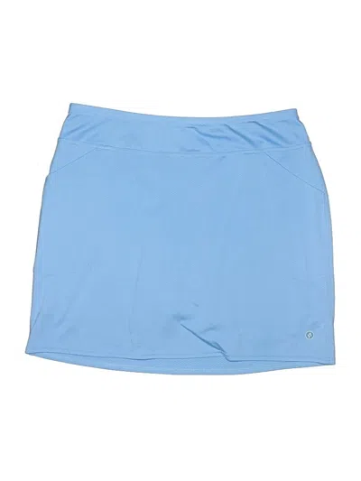 Pre-owned Jofit Active Skort In Blue
