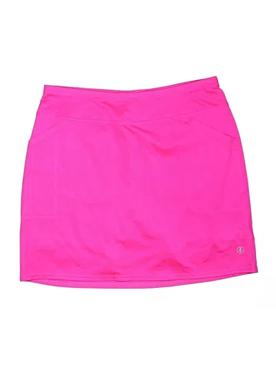 Pre-owned Jofit Active Skort In Pink