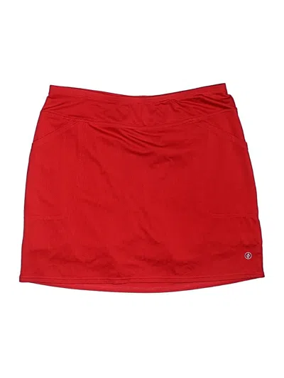 Pre-owned Jofit Active Skort In Red