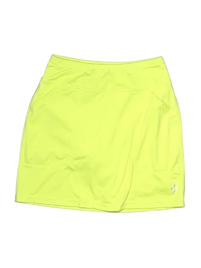 Pre-owned Jofit Active Skort In Yellow