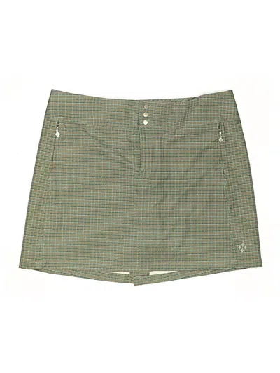 Pre-owned Jofit Casual Skirt In Green