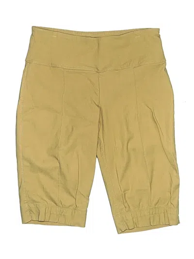 Pre-owned Jofit Khaki Shorts In Gold