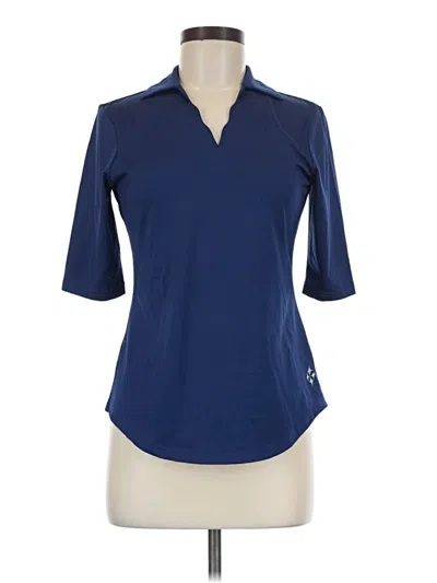 Pre-owned Jofit Short Sleeve Polo Shirt In Blue