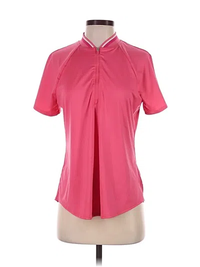 Pre-owned Jofit Short Sleeve Polo Shirt In Pink